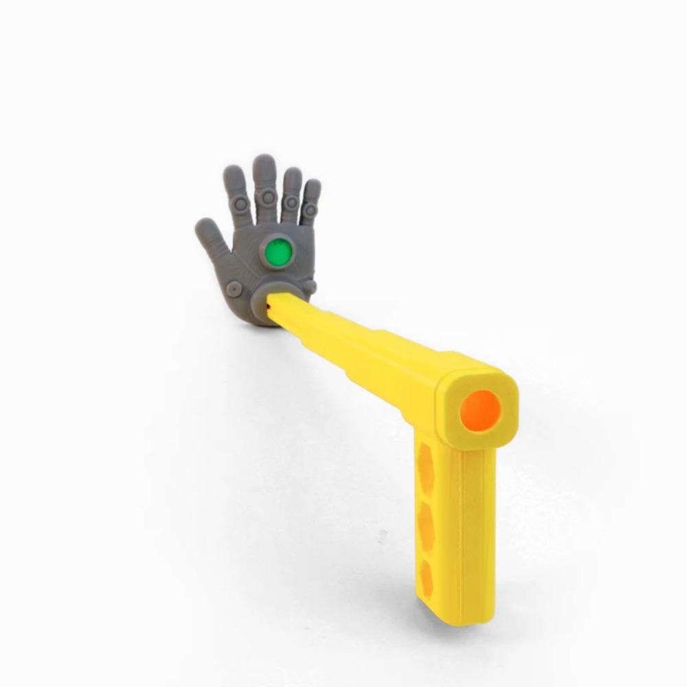 Retractable Palm Model Toy Telescoping Hand Prop Halloween Cosplay Party Decoration Collectible Gift