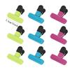 9 Pack Chip Clips, Food Clips, Upgrade Wide Open Bag Clips for Food Storage with Air Tight Seal Grip