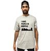 Ich habe Leute in Norfolk Virginia Skyline T-Shirt