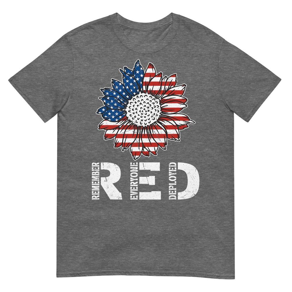 Red Friday Denke an alle im Einsatz Rotes T-Shirt