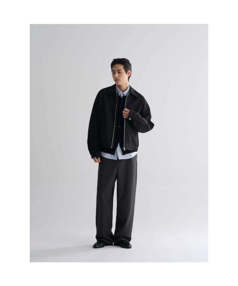 8Seconds Cotton Double-Weave Drizzler Jacket Black