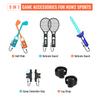 JYS-NS2281 For Nintendo Switch 2 9 In 1 Sports Game Tennis Racket Golf Club Leg Strap Motion Sensing Controller Set