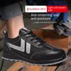 Labor Insurance Shoes, Smash-proof, Puncture-proof, Insulating Shoes, Metal-free, Lightweight, Electrical Safety Protection