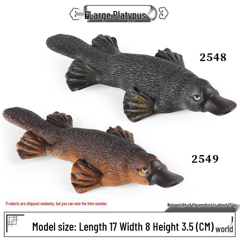 Platypus Cognitive Simulation Toy – Children s Wildlife Model Ornament