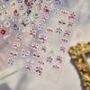 Tomoni Festive Embossed Nail Stickers - Chinese New Year of the Horse & Lion Dance Design
