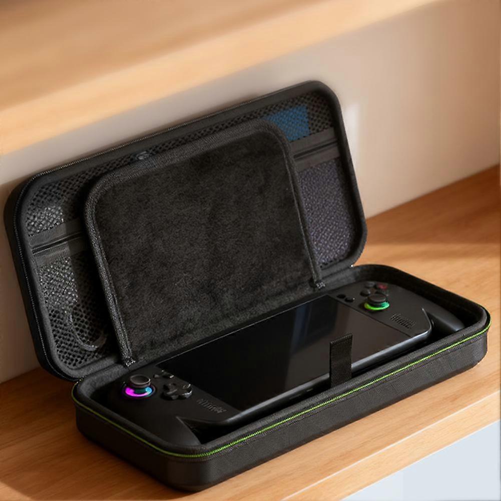 Handheld Storage Bag With Joystick Caps Tempered Screen Protector