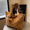 Versatile Shoulder Bag 2025 New Casual Fashion Large-capacity Diamond Bag Harajuku Bag