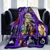 Witch Blanket  Ultra-Soft, Warm, Cozy Throw for Living Room, Sofa, Four Seasons Travel Accessory  Cute Cartoon Character Home Decoration