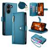 Portemonnaie-Hülle für Redmi Turbo 5 5G - Leder/PU, Blau, Mit Lanyard