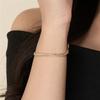 14K Chain Bracelet Gold Bracelet Round (Small)