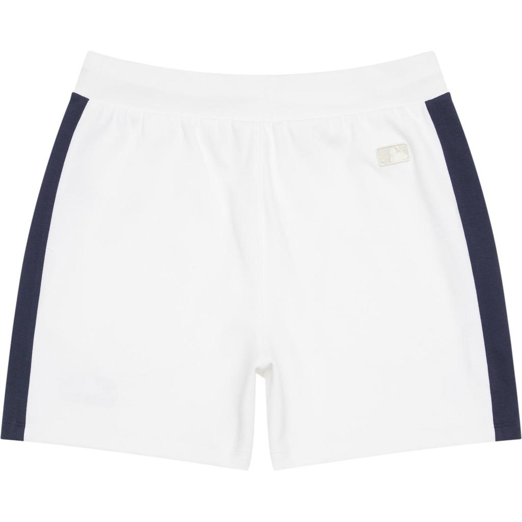 New MLB Casual Shorts Women's Ivory White 3FSPV0243-50IVS