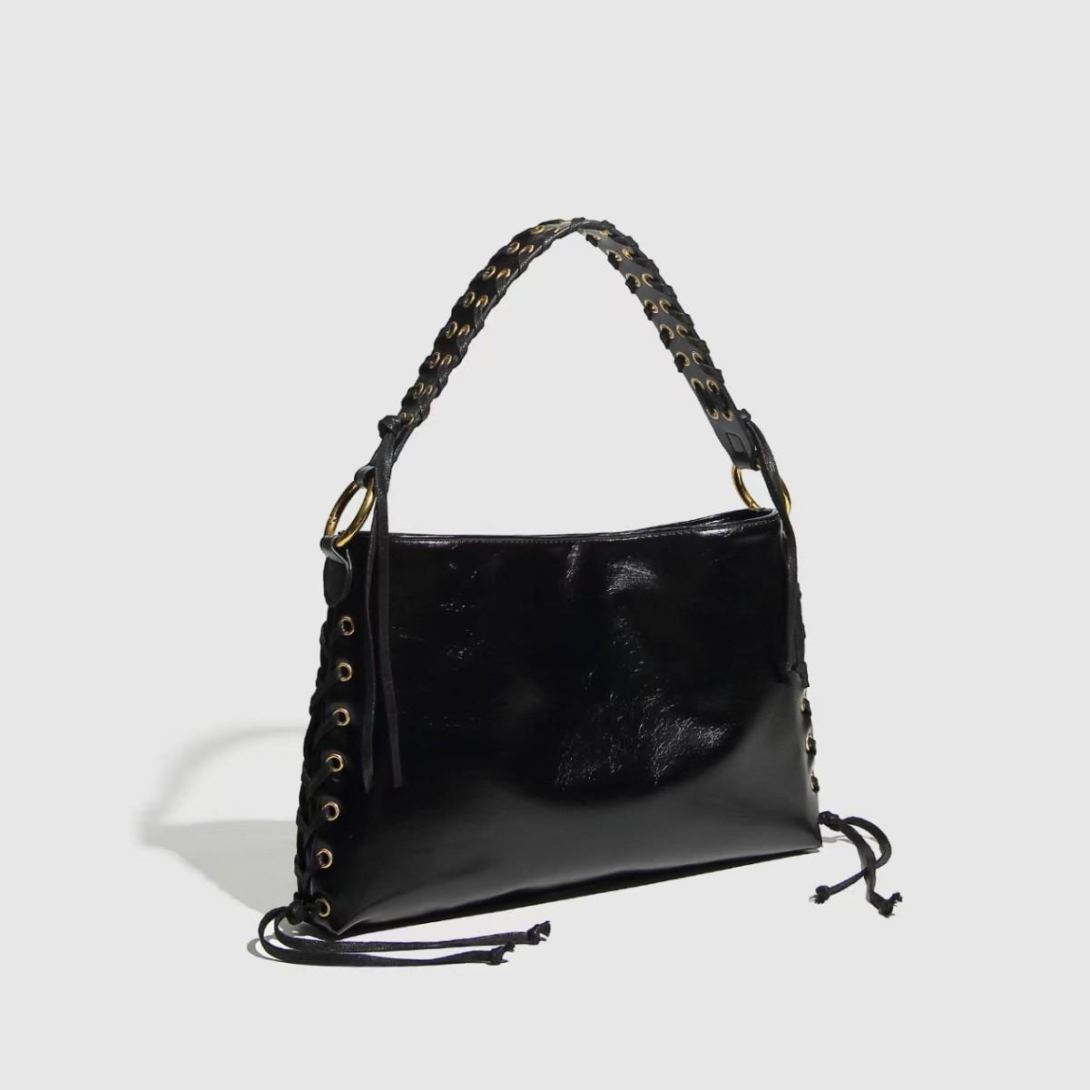 

PU Leather Tote Bags for Women Luxury Designer Handbag Makeup Bag Buckle Design Fashion Purses for Women