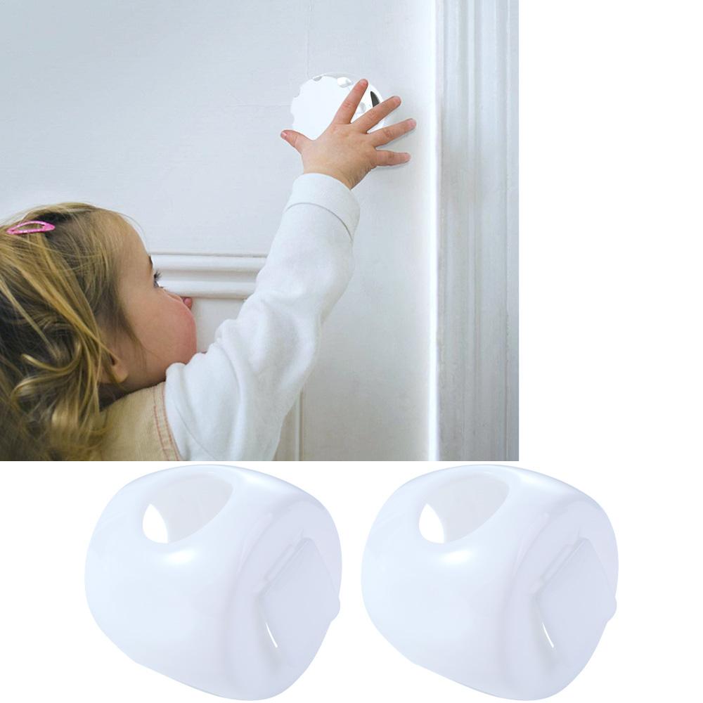 Safe Child Proof Plastic Protective Home Accessory Handle Sleeve Safety Lock Cover Door Knob Cover