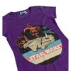 Star Wars Womens/Ladies Space Scene Retro T-Shirt