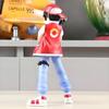 9cm Anime Pokemen Figure Ash Ketchum Figurine Red Action Figure Pvc Collection Model Toys For Children Gifts