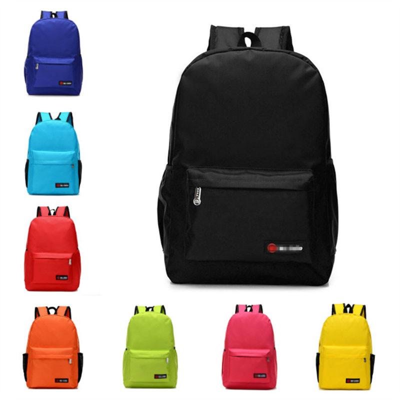 Stylish Oxford Fabric Large Capacity School Backpack For Boys And Girls With Logo Print And Durable Features