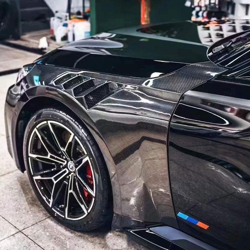 BMW G87 M2 Carbon Fiber Front Fender Decoration Kit