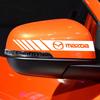 2pcs Car Badge Rearview Mirror Decoration Decals Stickers Auto Accessories for Mazda Axela Atenza Demio MS MPS 6 CX-3 CX-5 CX-8
