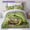 Cartoon Pattern Bedding Quilt Set Quilt Cover Pillowcase Home Decoration Birthday Gift (1 * duvet cover + 2 * pillowcase, without core)