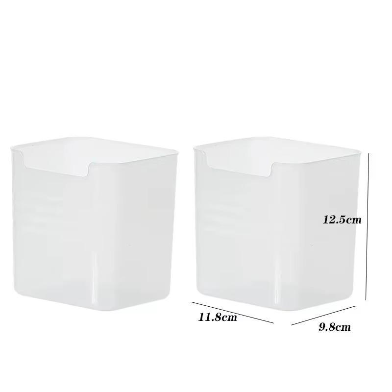 Refrigerator Side Door Storage Box Kitchen Food Grade Fresh-keeping Storage Box Household Packaging Organizing Storages Boxes