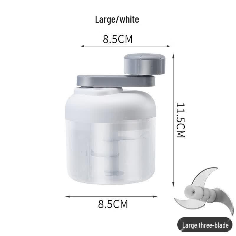 ZISIZ Manual Garlic Chopper and Masher