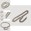 Ladies Double Chain Metal Waist Belt With Gold Finish For Summer And Winter Outfits