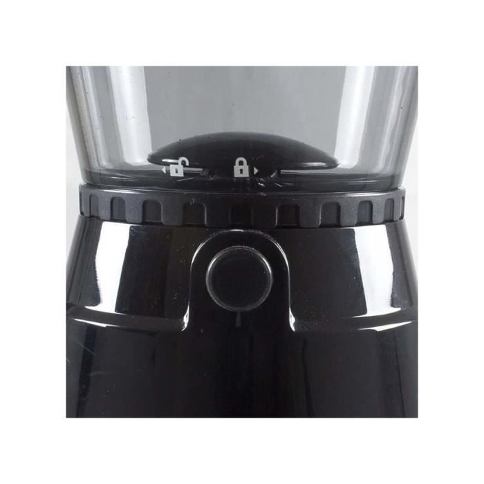 Moulin À Café Électrique - GENERIC - 150 W - Acier Inoxydable - Réglage De La Finesse - 800 Ml