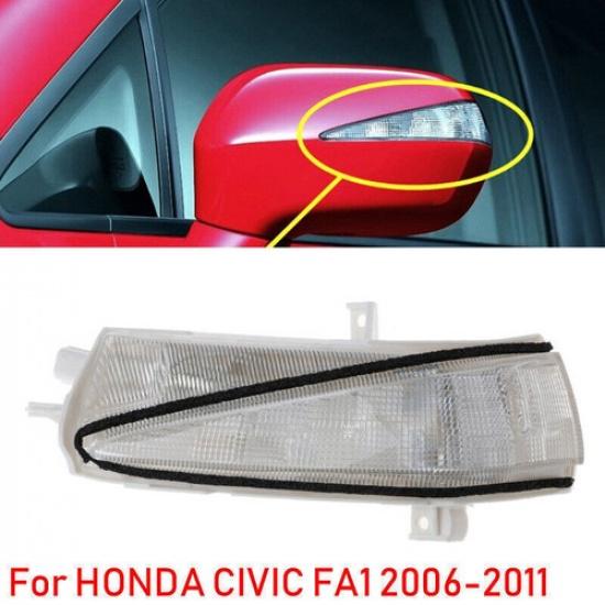 1PCS Left Side Rear View Mirror Turn Signal Light Fits HONDA CIVIC FA1 2006-2011