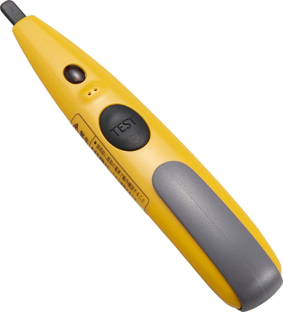 Official Hasegawa Electric Industry Co., Ltd. Acoustic and Luminous Low-Voltage Voltage Detector (Yellow) HTE-610-Y