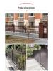 Aluminium-Kunstgeländer für Hof und Balkon