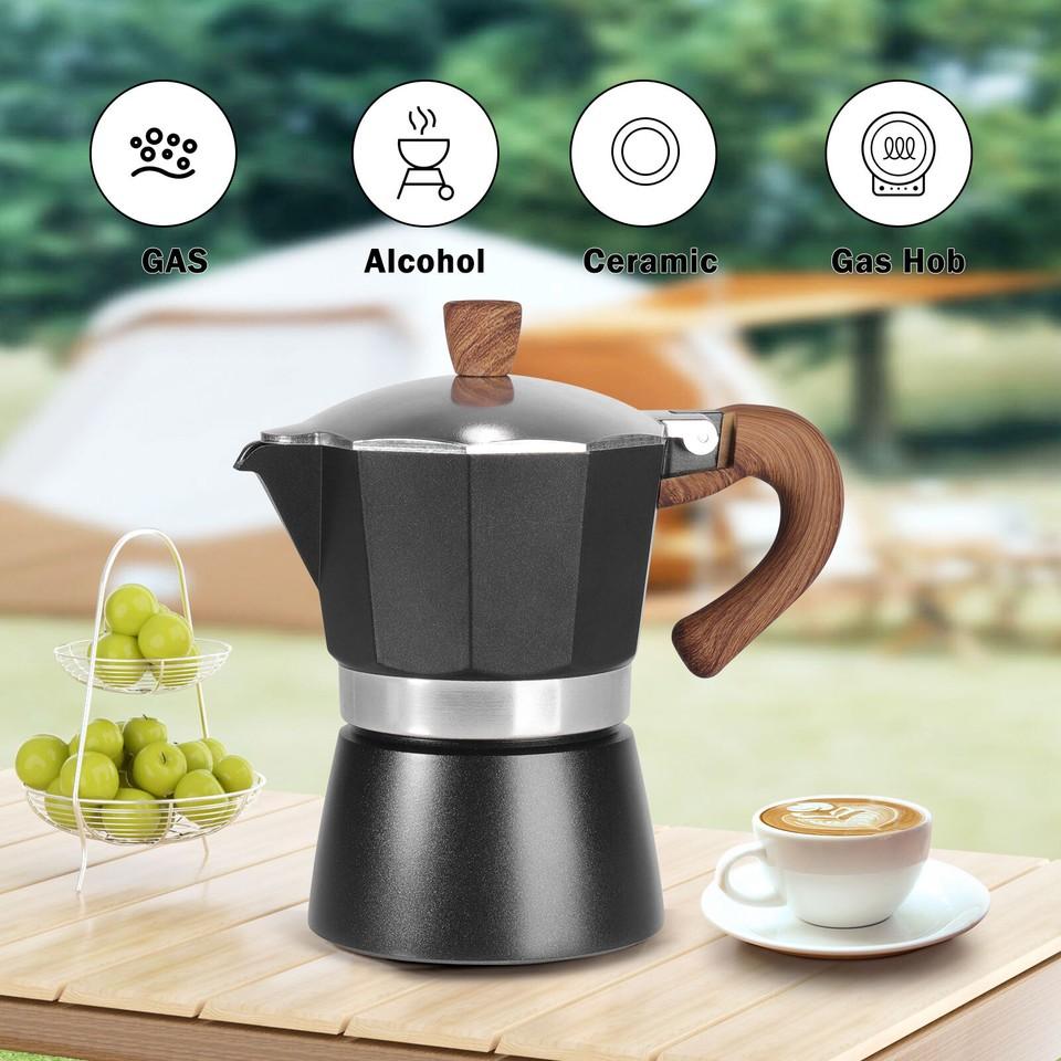 Moka Pot Set Hand Brewed Coffee Set Espresso Maker Coffee Machine Set