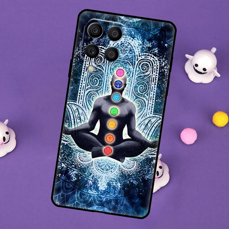 Mandala Buddha Cover For Samsung Galaxy M32 M52 M12 M13 M33 M23 M53 M15 M55 M31 M51 M14 M34 M54 M20 Case