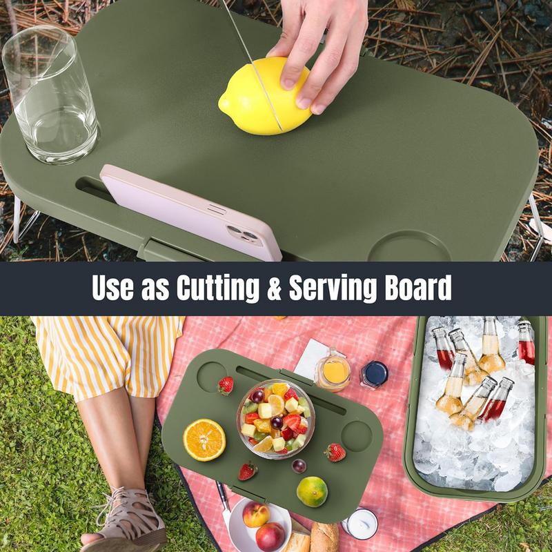 

Folding Picnic Basket Anti-leak Picnic Basket Portable Picnic Basket Anti-Leak Picnic Basket Insulated Picnic Basket Table красный