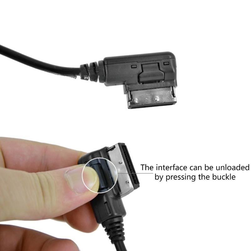 Car Radio AMI To AUX Cable 3.5MM MP3 Adapter For W212 S212 W218 C300 A207 W207 W204 W221 Automotive Stereo Cable