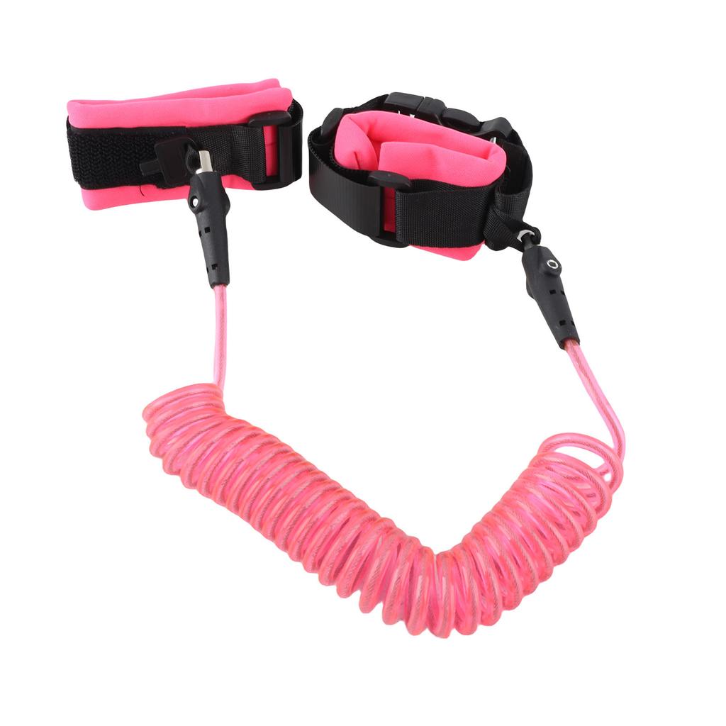 2.5M Baby Kids Anti Lost Wrist Leash with   Key Lock Child Toddler Harness Wristband(Blue)