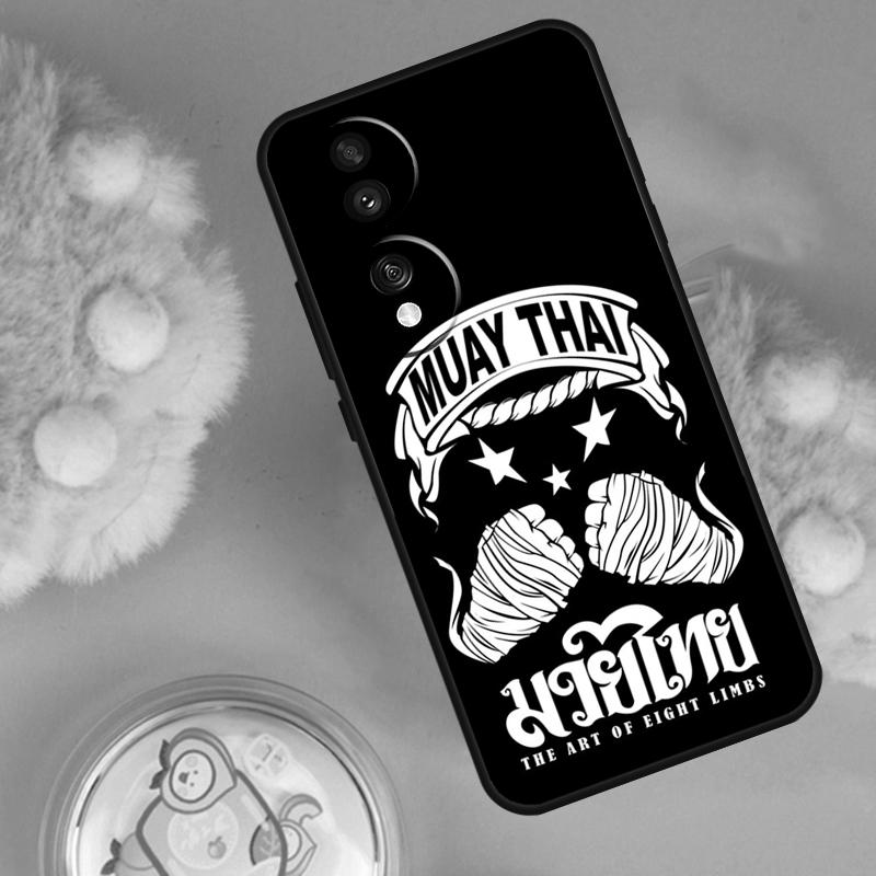 Muay Thai Martial Art Case For Honor Magic 6 5 7 Lite Honor 200 Pro 50 70 90 Lite X9b X9a X8b X8a X8 X9 X9c Cover
