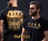 Mana tour 2026 T-Shirt unisex bequem und weich T-Shirt Unisex T-Shirt