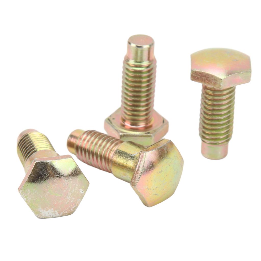 4PCS Car Seat Belt Bolts High Strength 13 16in Head Reliable Performance INL10528 for A F X B‑body