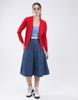 MONTE CARLO Women's V Neck Full Sleeve Cardigan