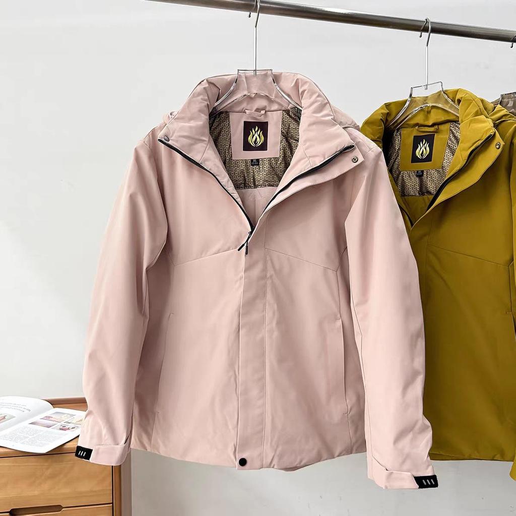 Autumn/Winter Graphene Cotton Jacket: Warm, Versatile, Multiple Colors, Outdoor Casual Couple Style