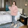 Women's Korean Style Plush Velvet Jacket - Lamb Wool, Loose Fit, Suitable for Spring, Autumn, and Winter.
