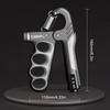 5-100kg Grip Strength Trainer Adjustable Fingers Exerciser Muscle Enhancement Trainer Portable Fitness Hand Grip Strengthener
