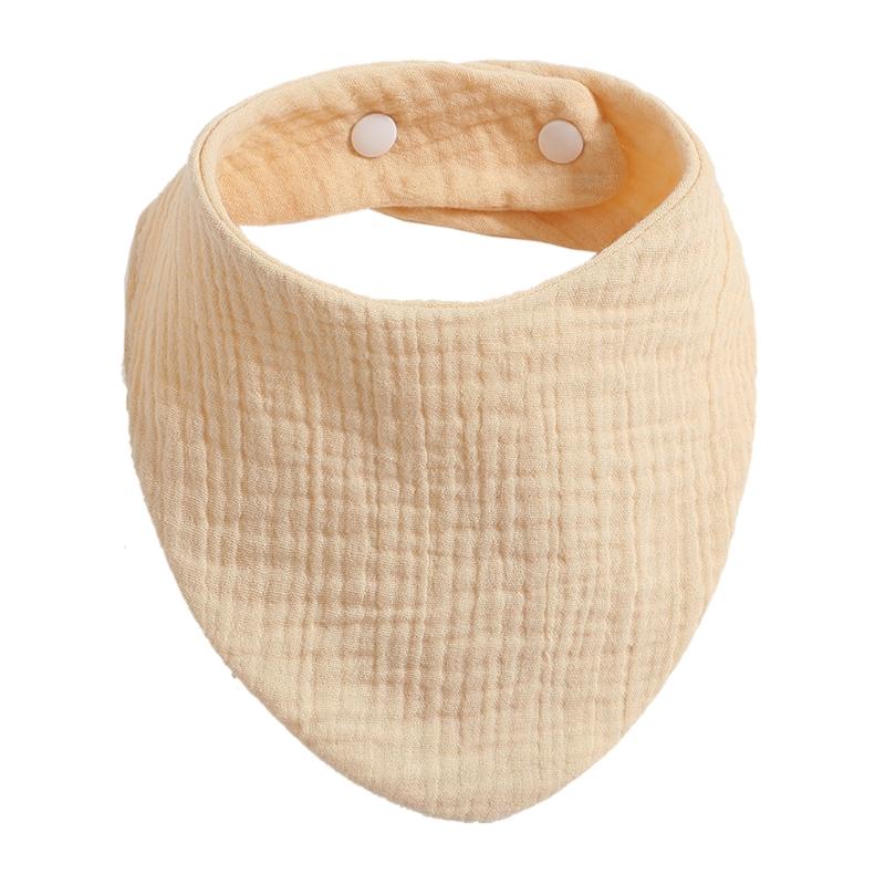 Baby Infants Feeding Bibs Soft Pure Cotton Bandana Saliva Towel Toddler Drool Scarf Newborn Burp Cloth