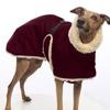 Medium & Large Dog Solid Color Fleece Turtleneck Warm Vest