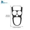For Seat Altea 2004-2009 2010 2011 2012 2013 2014 2015 2016 Real Soft Carbon Fiber Sticker LHD RHD Car Gear Shift Frame Panel