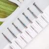 7Pcs Nail Drill Bits Set Assorted Size Heavy Duty Emery Nail Art File Pedicure Manicure Grinder Machine Bits Accessories Replacement Kit