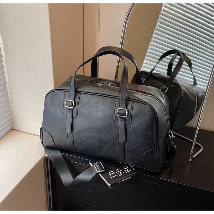 

Spring and summer new retro fashion handbag women s commuting versatile tote bag niche messenger bag women чорний