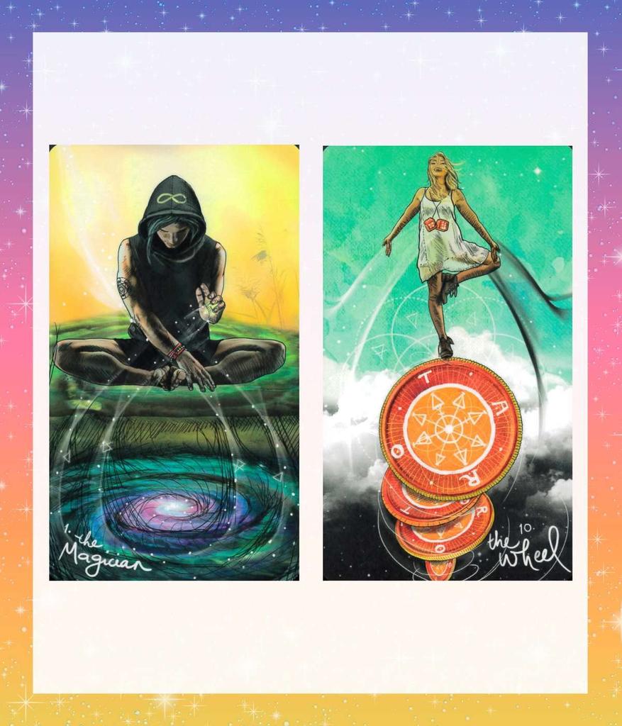 Tarot des Lichtsehers (Japanische Version) mit japanischen Anleitungen, Tarotkarten, Orakelkarten, Wahrsagerei [Authentisch]