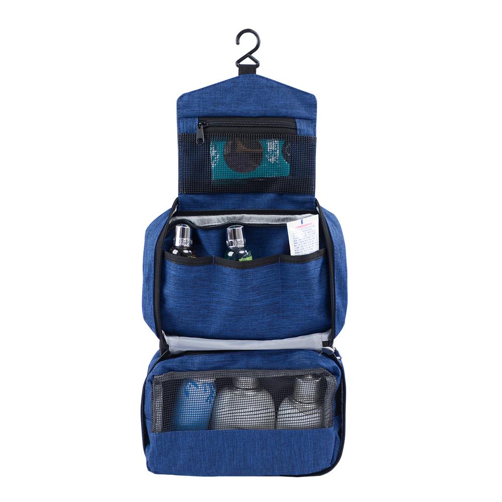 Portable Cosmetic Bag Hanging Toiletries Storage Bag Large Capacity Hook Simple Multi-Functional Travel Storage Bag