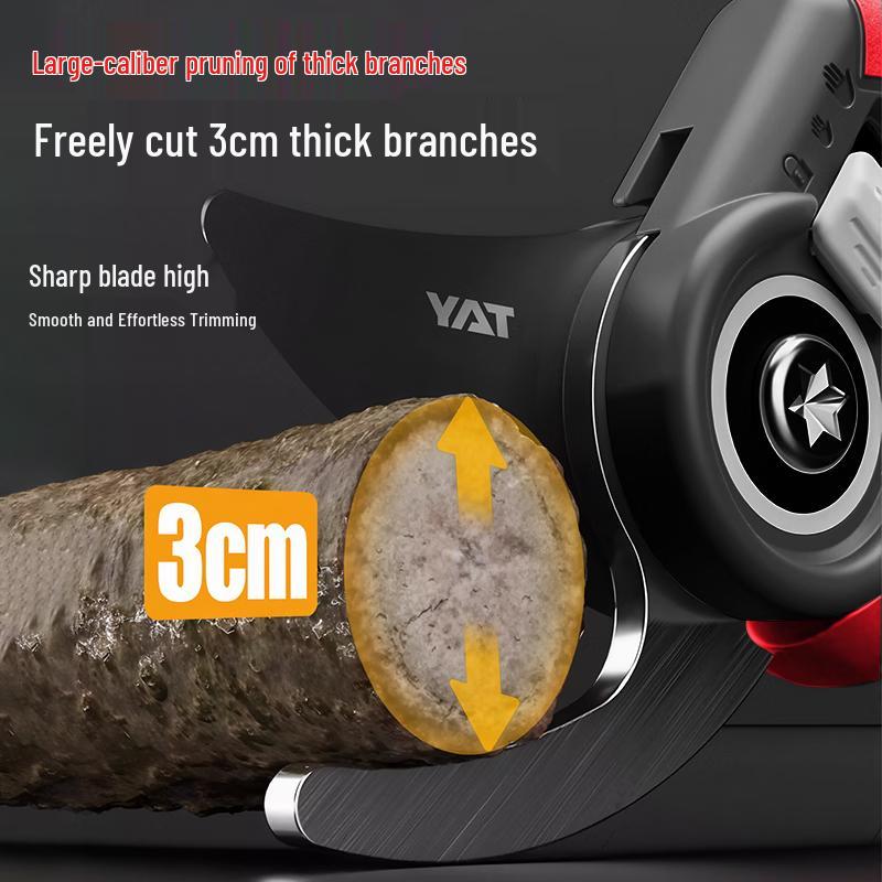 YAT SK85 Steel Electric Pruning Shears CN Plug (adapter Included)